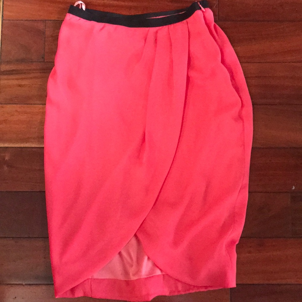 Ya Los Angeles Chiffon pleated Skirt